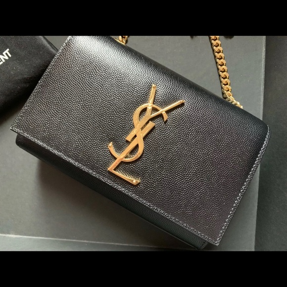 YSL LEATHER CROSSBODY BAG - Picture 6 of 8